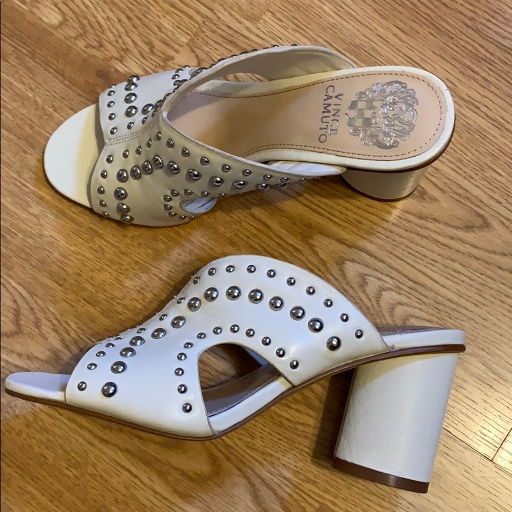 Vince Camuto with silver round studs.